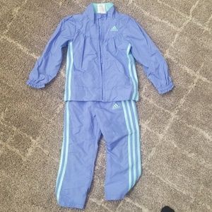 Girls adidas sweatsuit